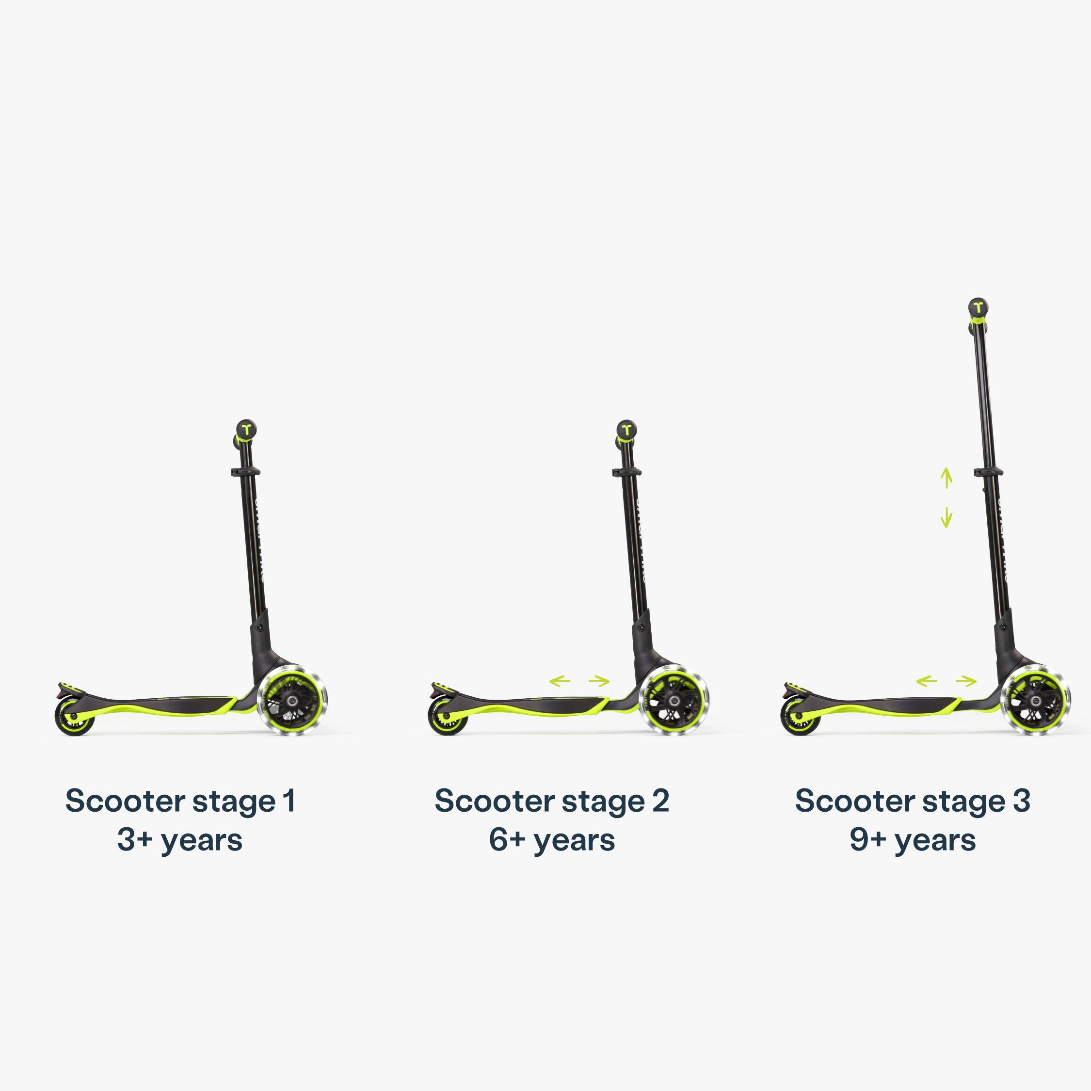 Patinete evolutivo Xtend - Verde lima 3/6