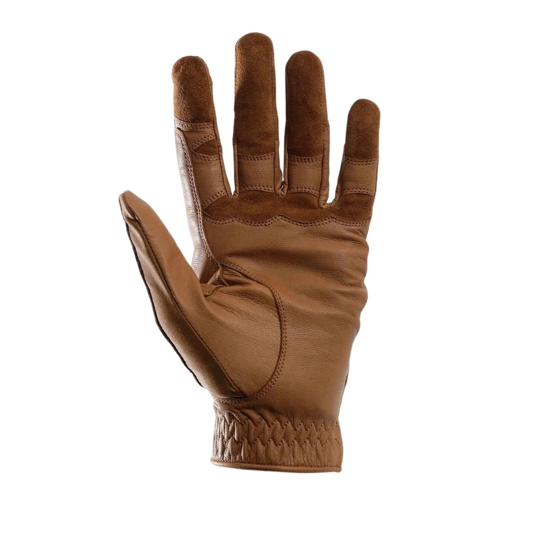 Luvas de montar em couro feminino Premier Equine Mizar 2/5
