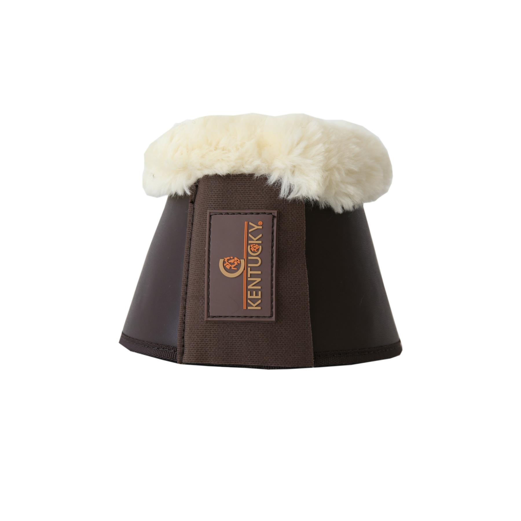 Kentucky Springschoen Leder Wol Naturel Bruin -