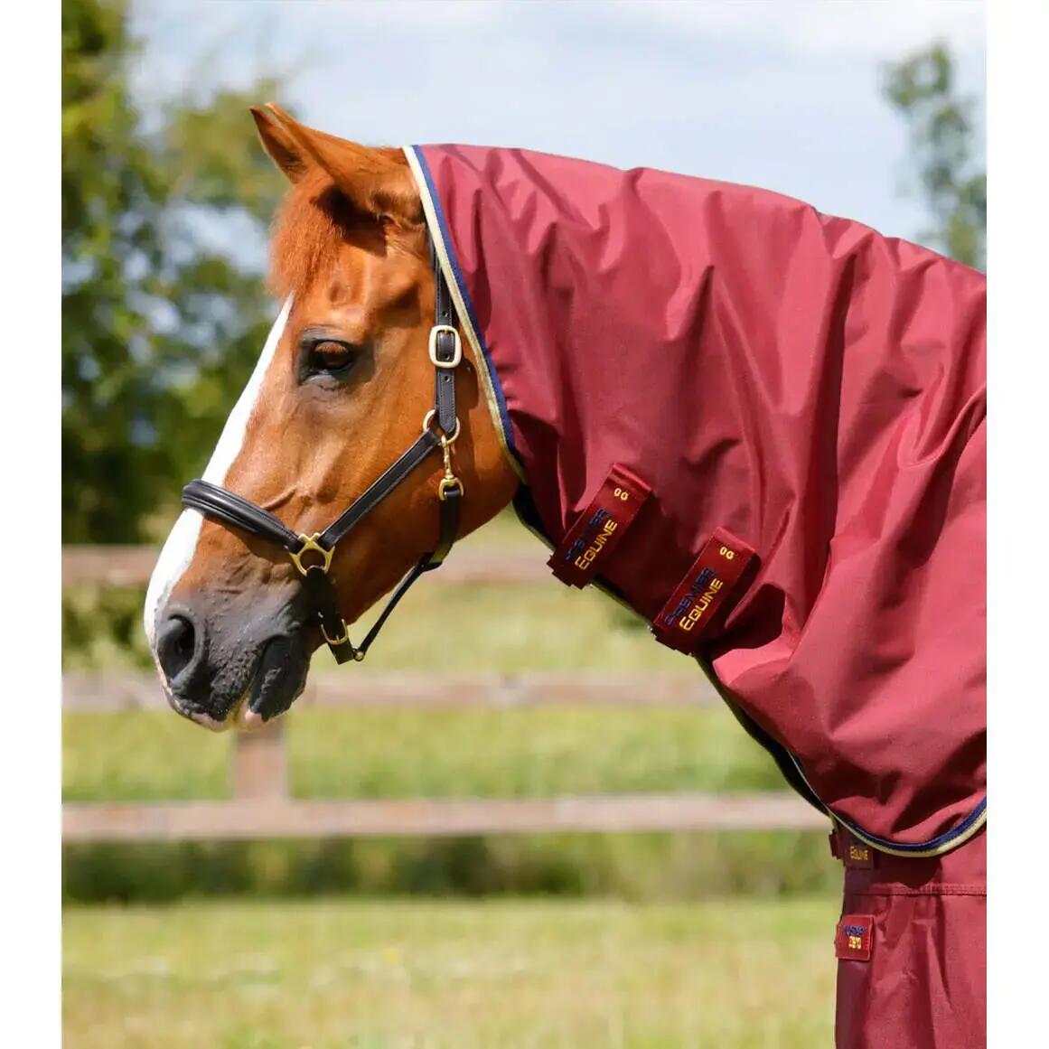 Coperta impermeabile per cavalli con copricollo Premier Equine Buster 0 g 3/6
