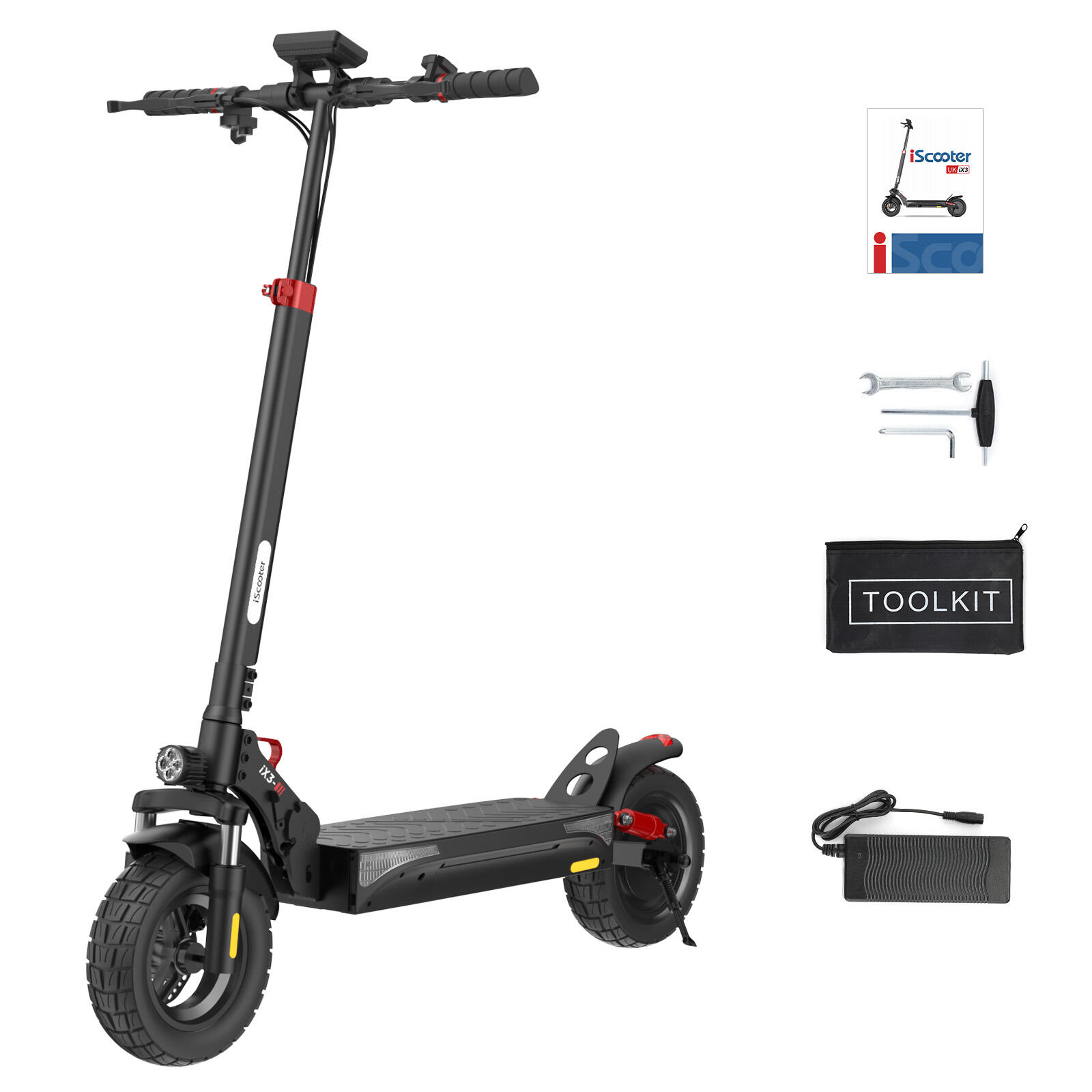 Adulte Mobilité urbaine Trottinette électrique tout-terrain autonomie 40 km 4/7