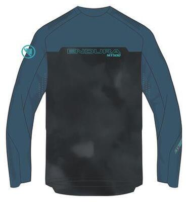 Heren endura mt500 burner trui met lange mouwen blauw