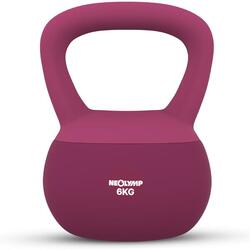 Kettlebell Soft 6 kg – Poignée antidérapante, idéale pour l’entraînement
