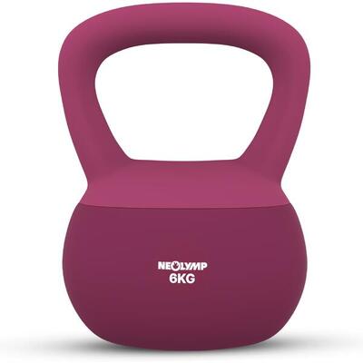 6 kg soft kettlebell voor krachttraining – antislip grip, ideaal voor trainingen