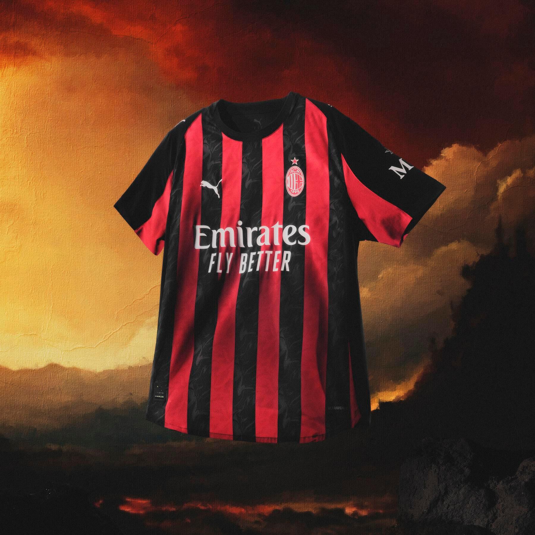 Maillot Domicile enfant Milan AC 2025/26 6/7