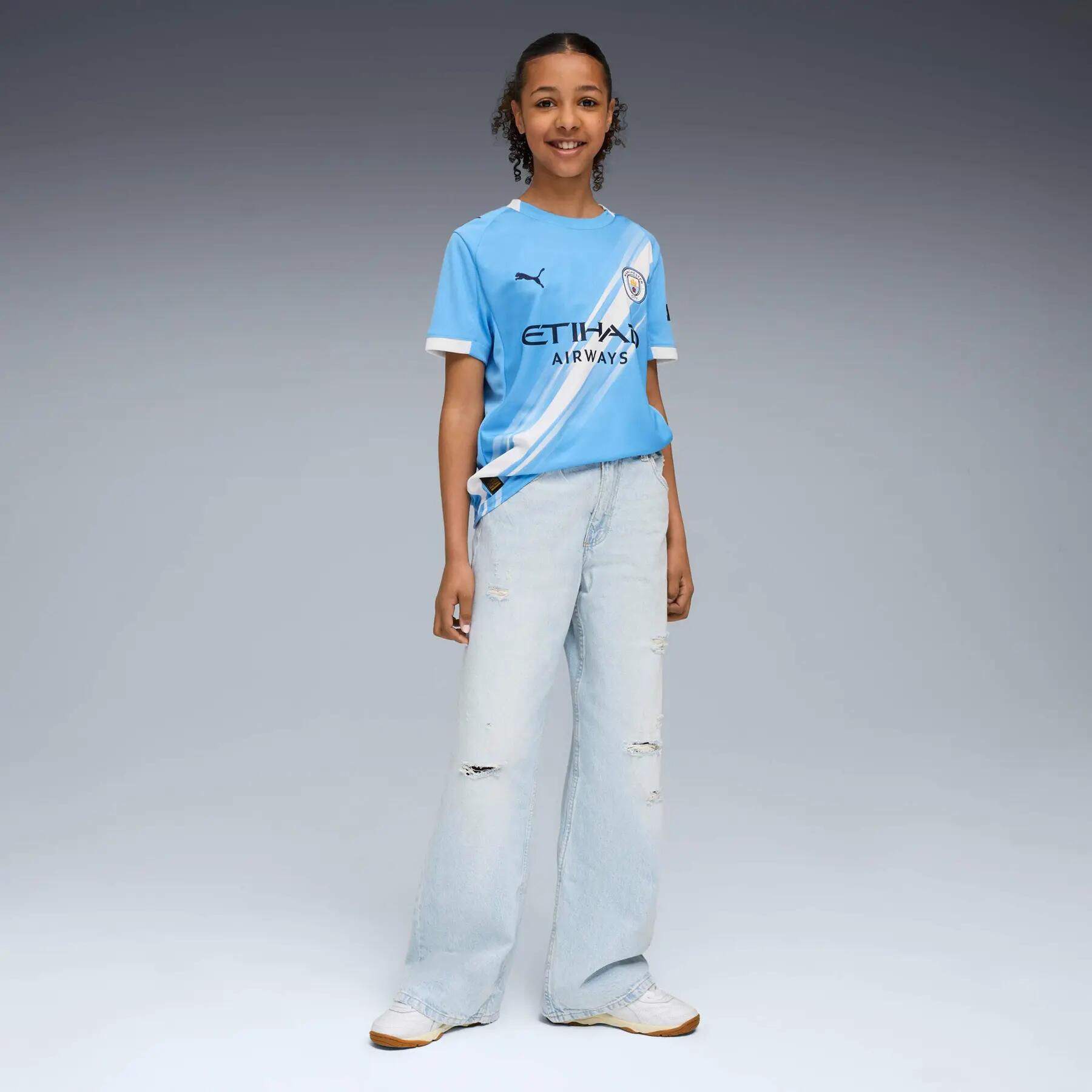 Camiseta Local niño Manchester City 2025/26 5/6