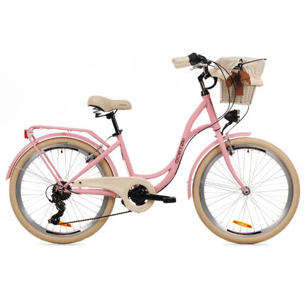 Rower miejski GOETZE Mood 24 Newline 6B Shimano, kosz