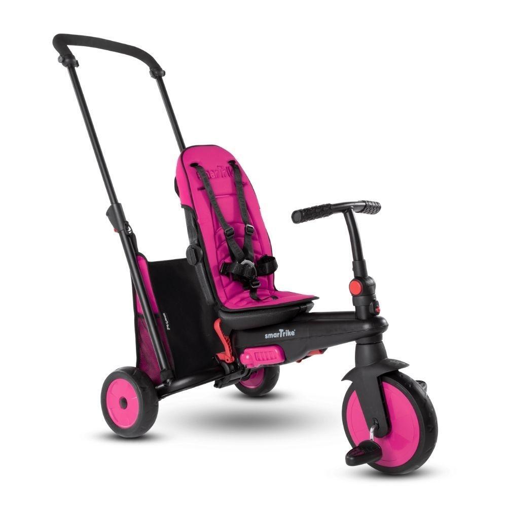 Triciclo negro y rosa STR3 Plus 3/7