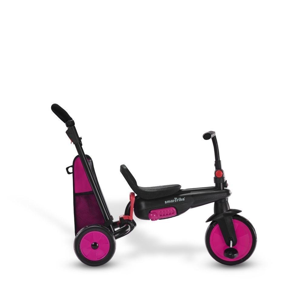 Triciclo negro y rosa STR3 Plus 7/7