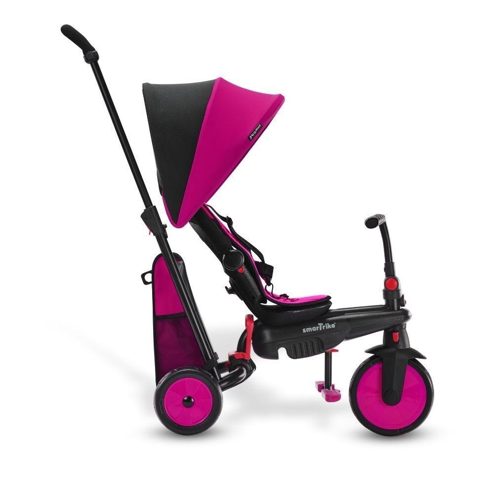 Triciclo negro y rosa STR3 Plus 5/7