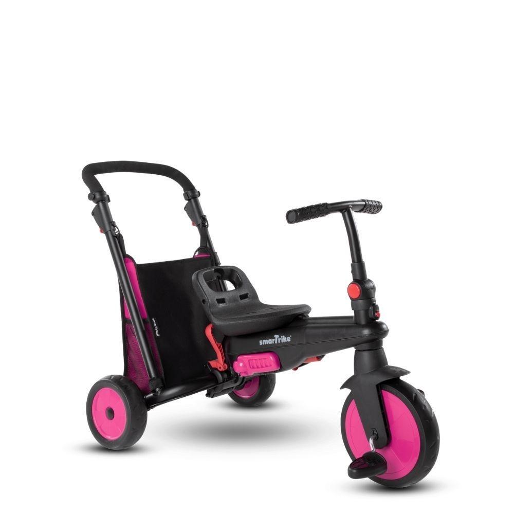 Triciclo negro y rosa STR3 Plus 4/7