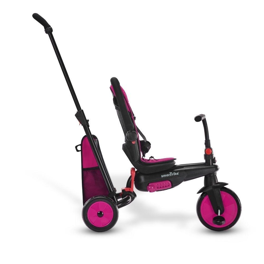 Triciclo negro y rosa STR3 Plus 6/7