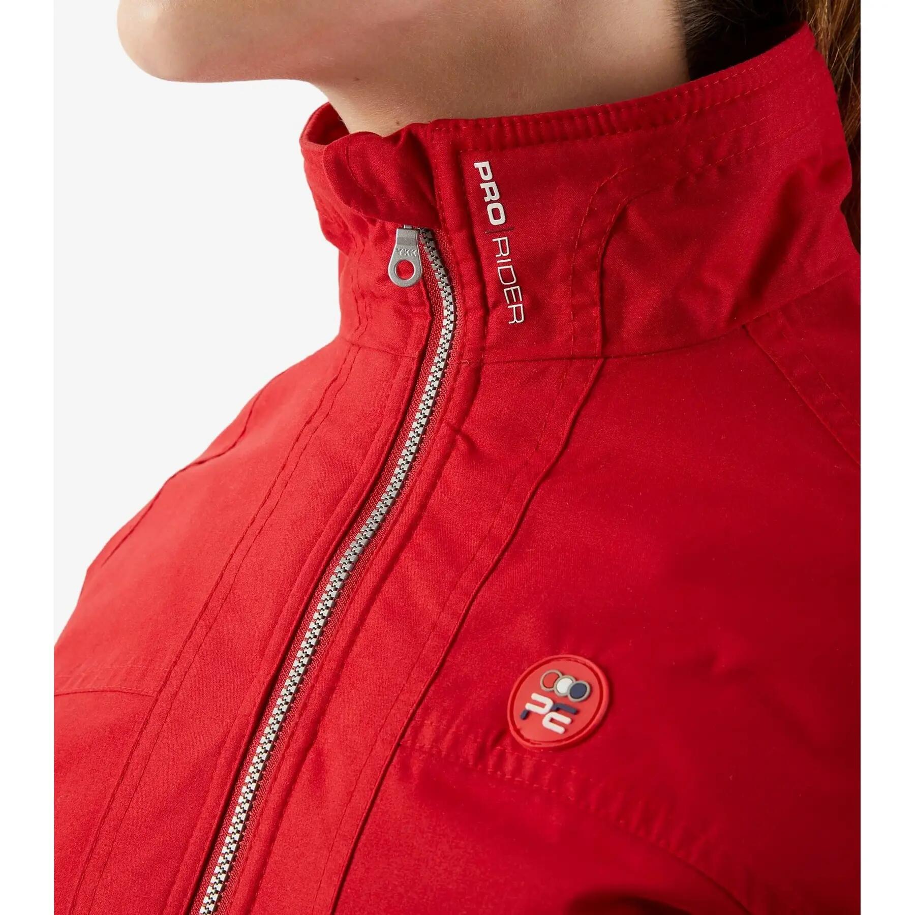 Giacca da equitazione impermeabile per bambini Premier Equine Pro Rider 2/4