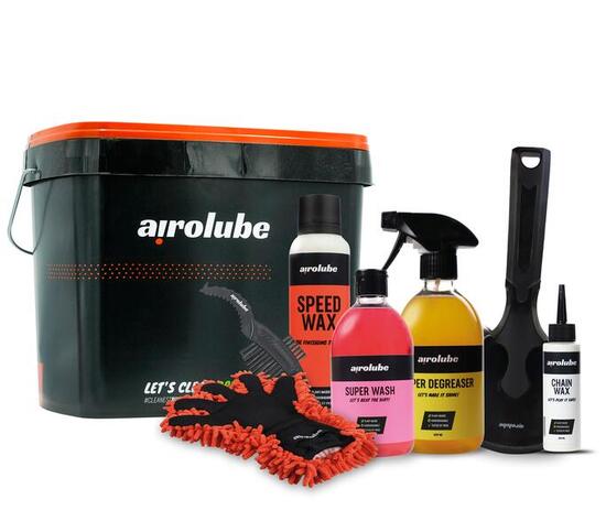 AIROLUBE Cleanest Bike Essentials Wax Edition Schoonmaakbundel
