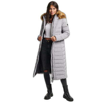 Lange Daunenjacke Damen Superdry Arctic