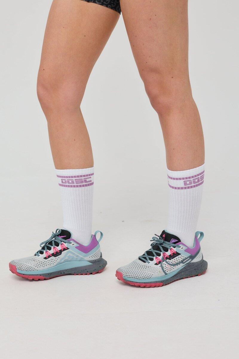 Chaussettes Crew Violet 2/4