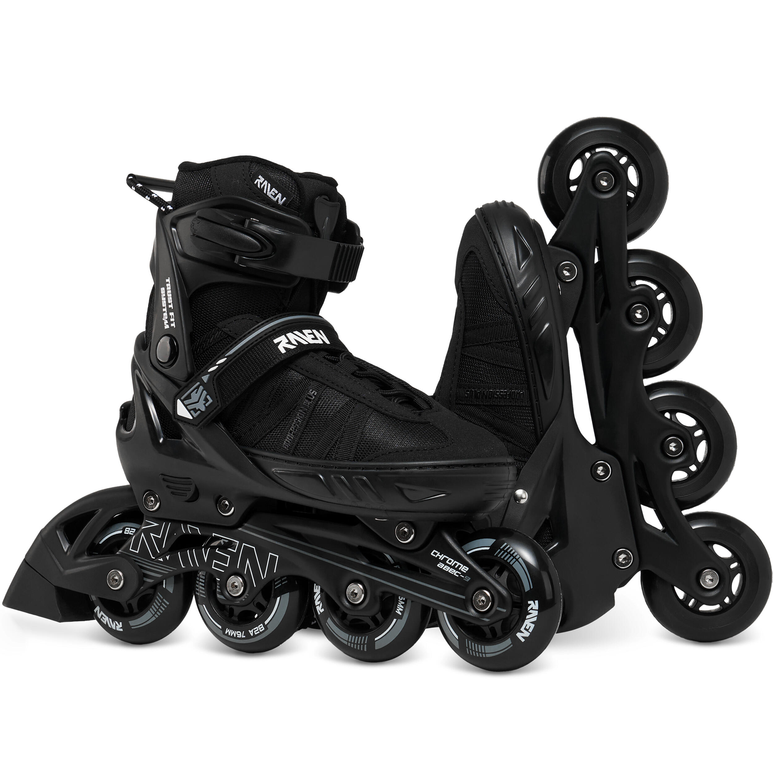 Patins ajustáveis Raven Profession PLUS Speed Lacing 2/7
