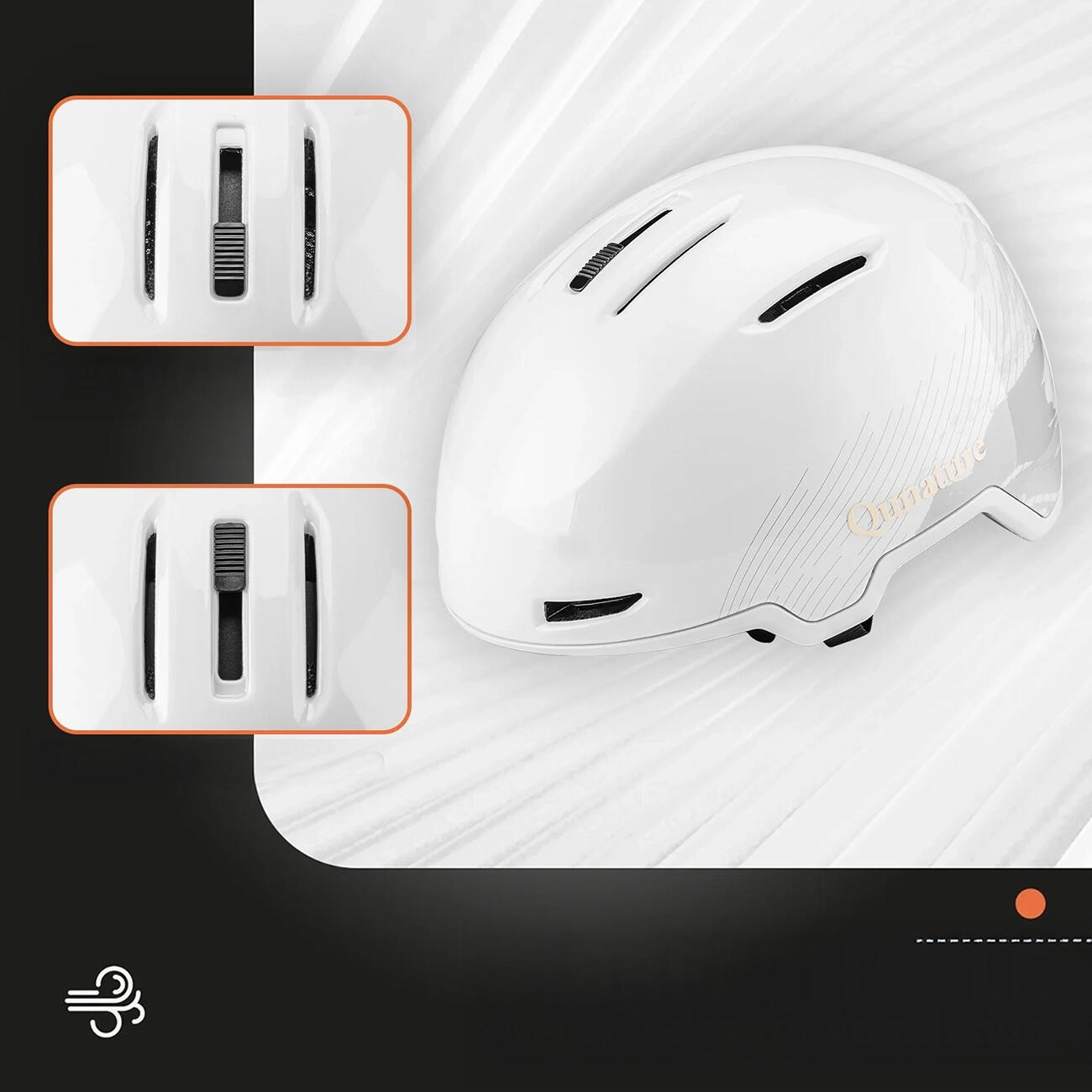 Qunature skihelm met oorbeschermers voor snowboarden 5/5