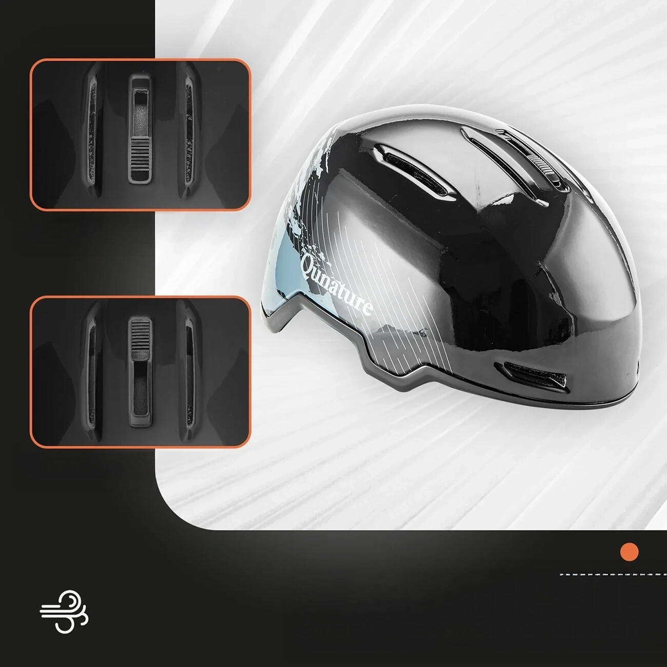 Qunature skihelm met oorbeschermers voor snowboarden 5/5
