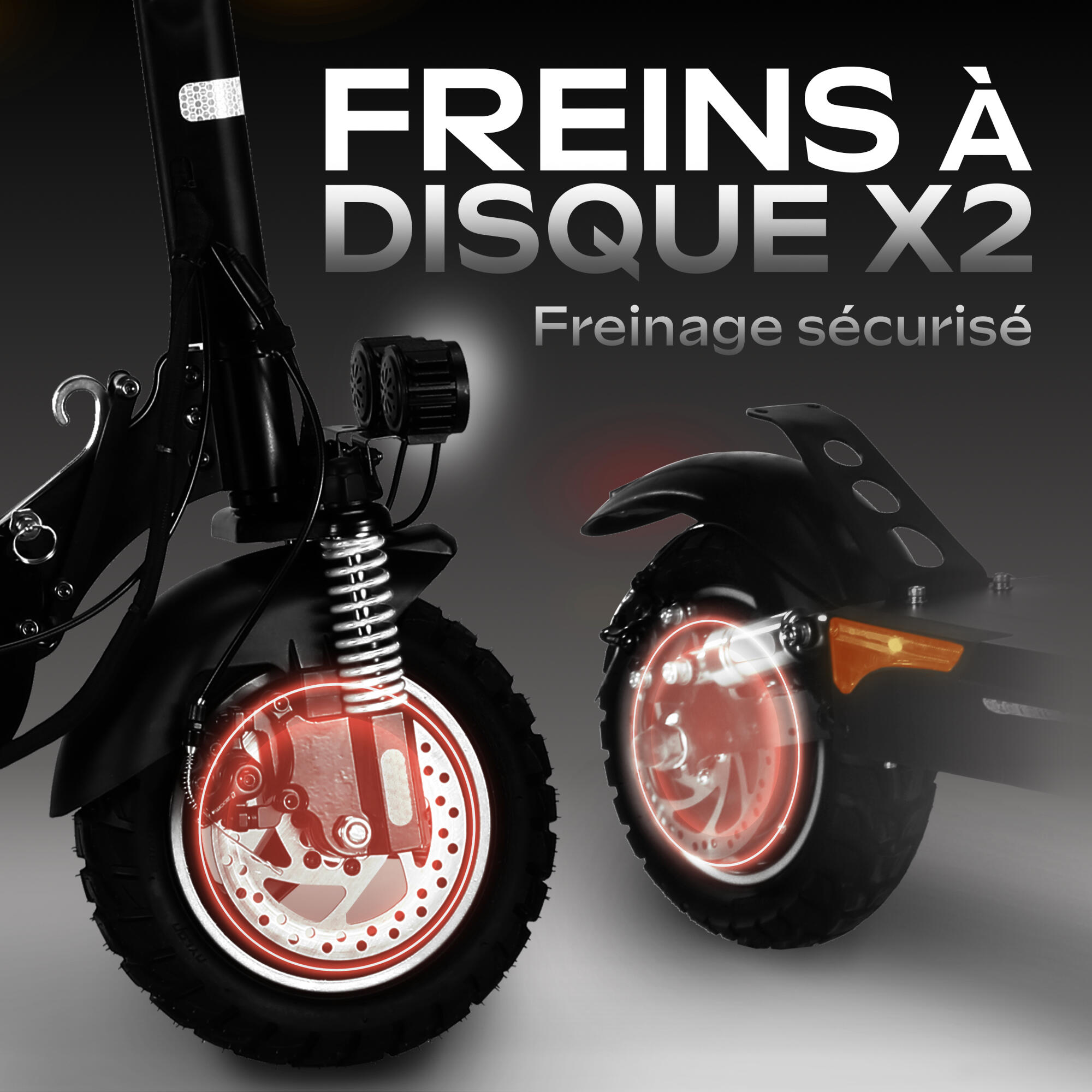 IENYRID IE-ES6 Trottinette électrique PUISSANTE 2000W 60km Autonomie Siège OFFERT