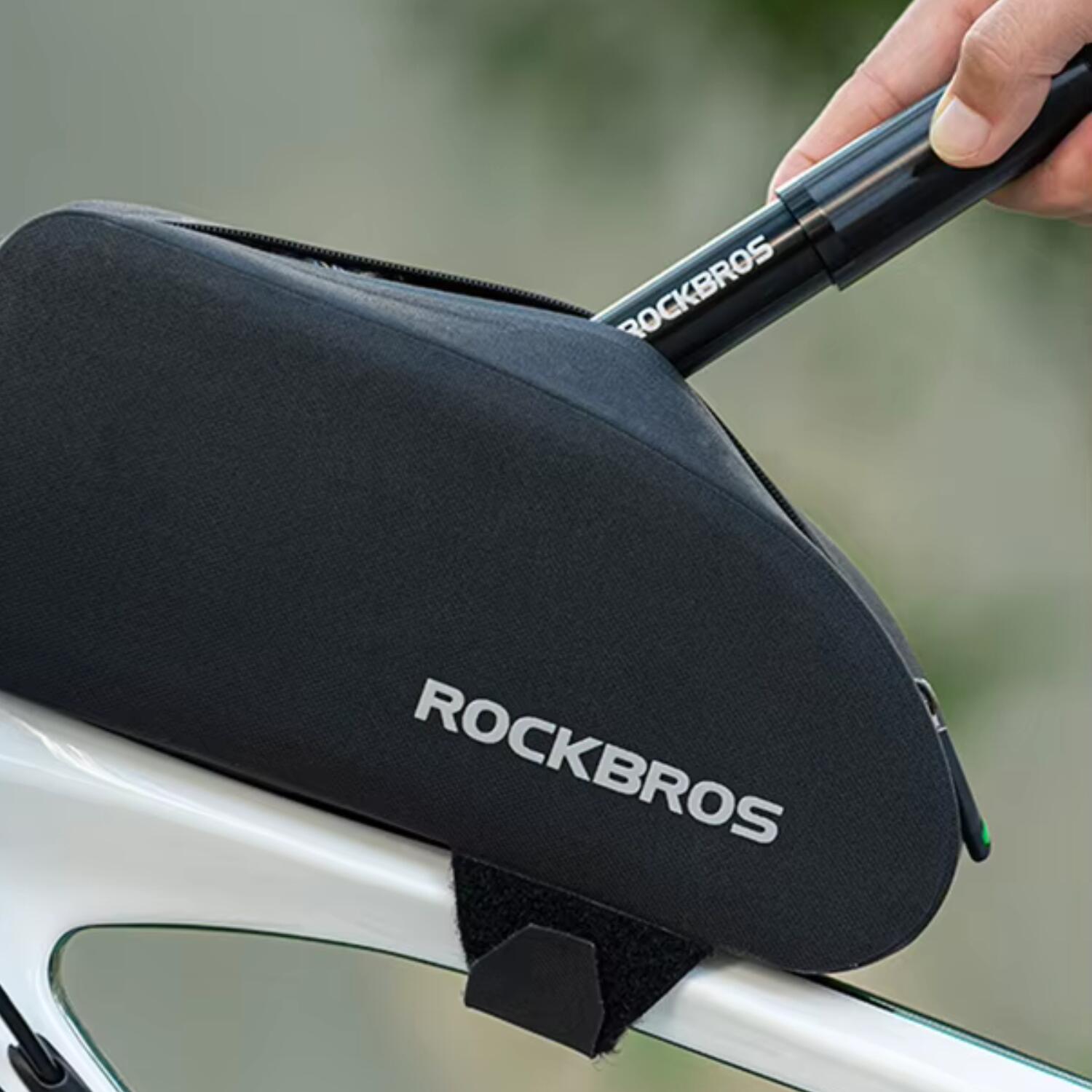 Rockbros mini handpomp voor fietsen met Presta- en Schrader-slangen 6/7