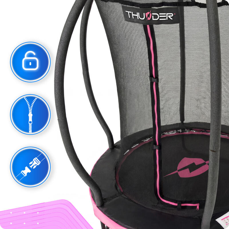 Trampolína THUNDER INSIDE ELITE 4,5 stopy (140 cm)