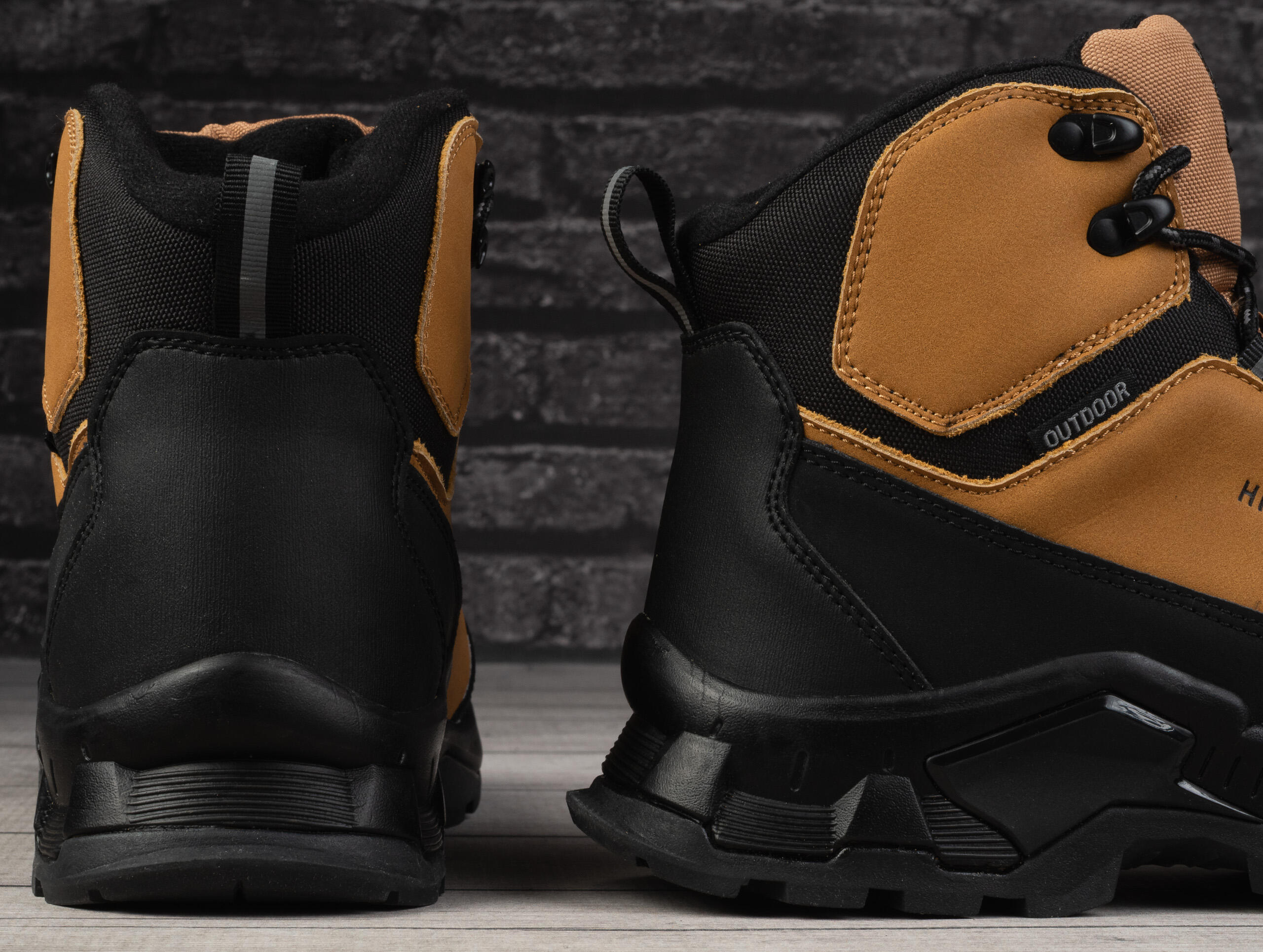 Buty męskie sportowe trekkingowe do chodzenia DK HIKER  CAMEL 4/6