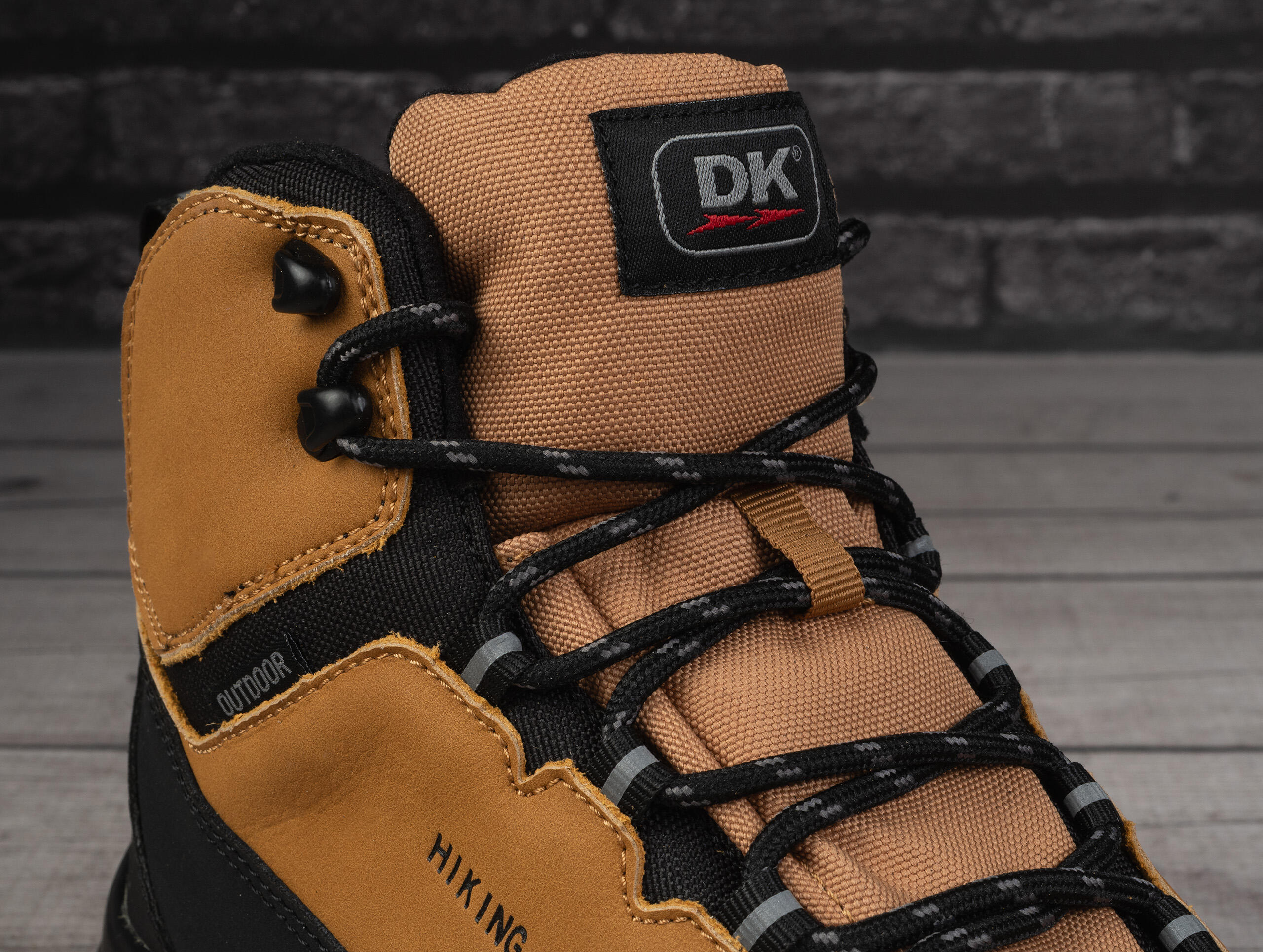 Buty męskie sportowe trekkingowe do chodzenia DK HIKER  CAMEL 6/6