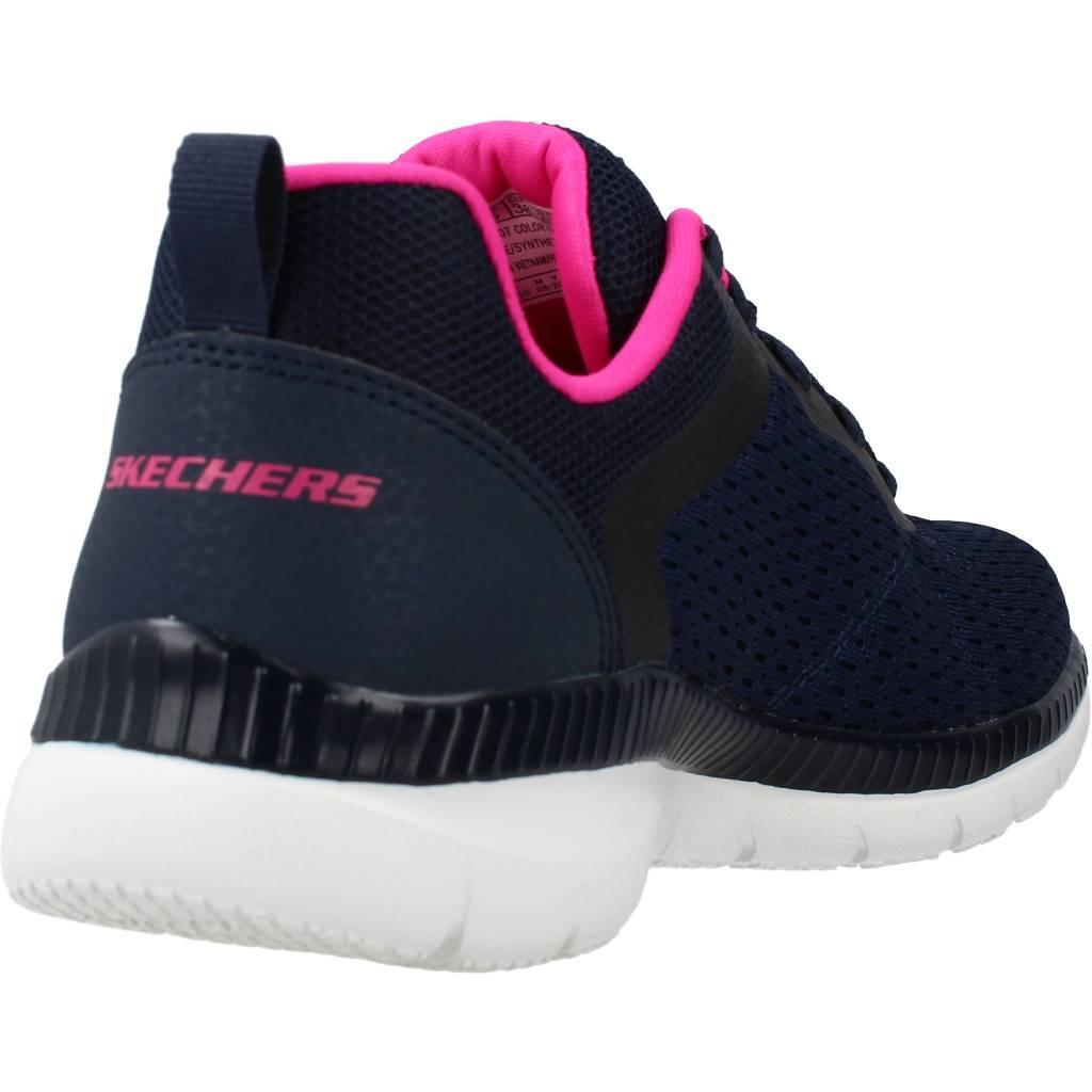 Ténis Skechers Modelo Bountiful-quick Path Cor Azul 3/5