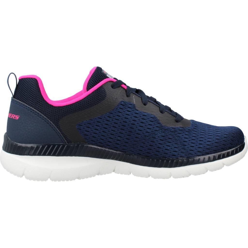 Ténis Skechers Modelo Bountiful-quick Path Cor Azul 4/5