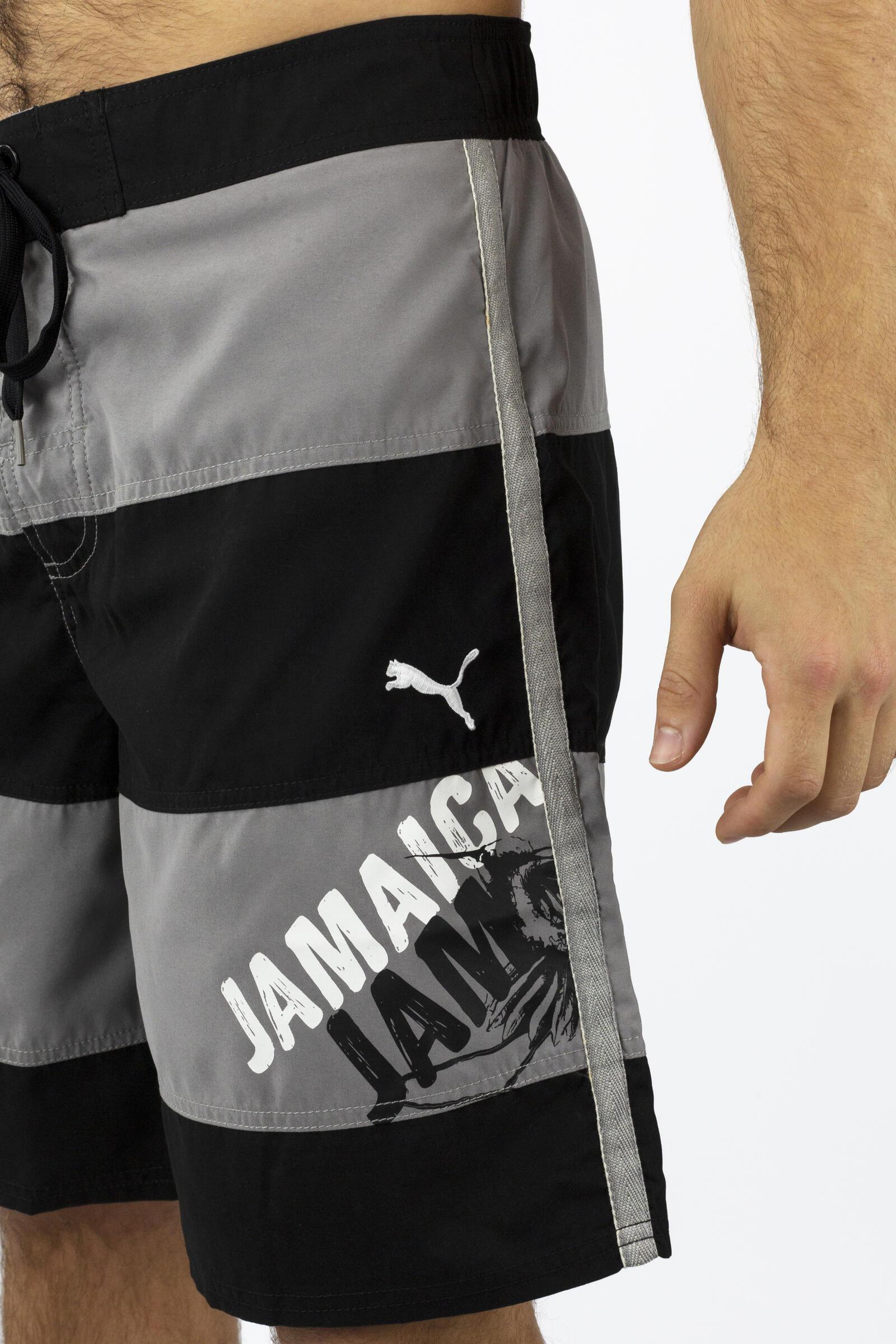 Puma Bañador Board Shorts Ii Negro/gris 4/4