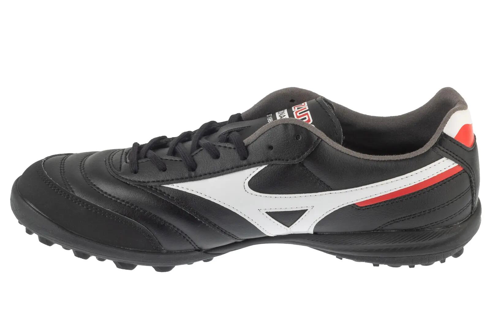 Scarpe da calcio Mizuno Morelia Sala Pro TF Nero/Bianco/Rosso cinese 2/4