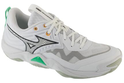 Chaussures de volley Mizuno Wave Momentum Elite Blanc/Noir/Rouge