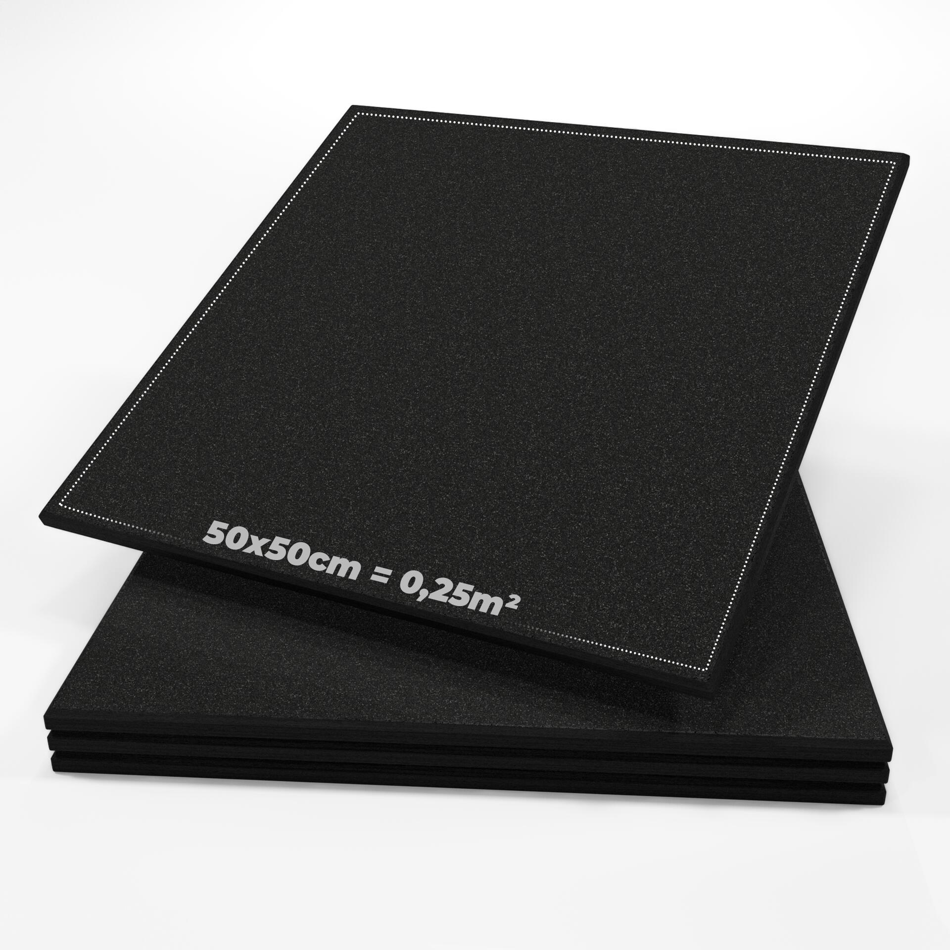 Lajota de Borracha 50x50 cm 15 mm Viok Sport 3/4