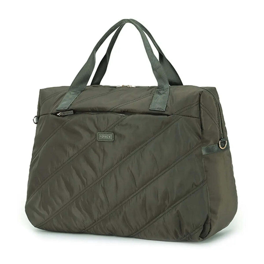 Tosca Harlow Tote Bag - Khaki Stitch