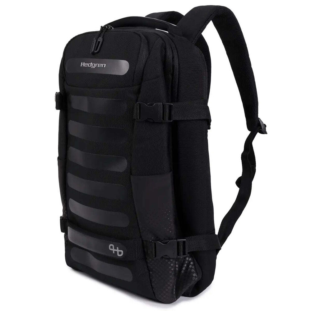Hedgren TRIP M Expandable 15.6" Laptop Travel Backpack with RFID - Black