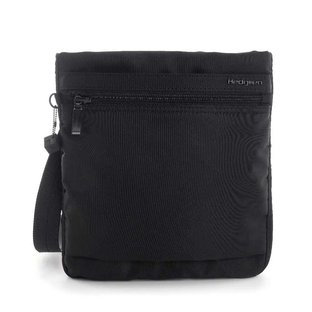Hedgren LEONCE Small Vertical Crossbody Bag with RFID - Black
