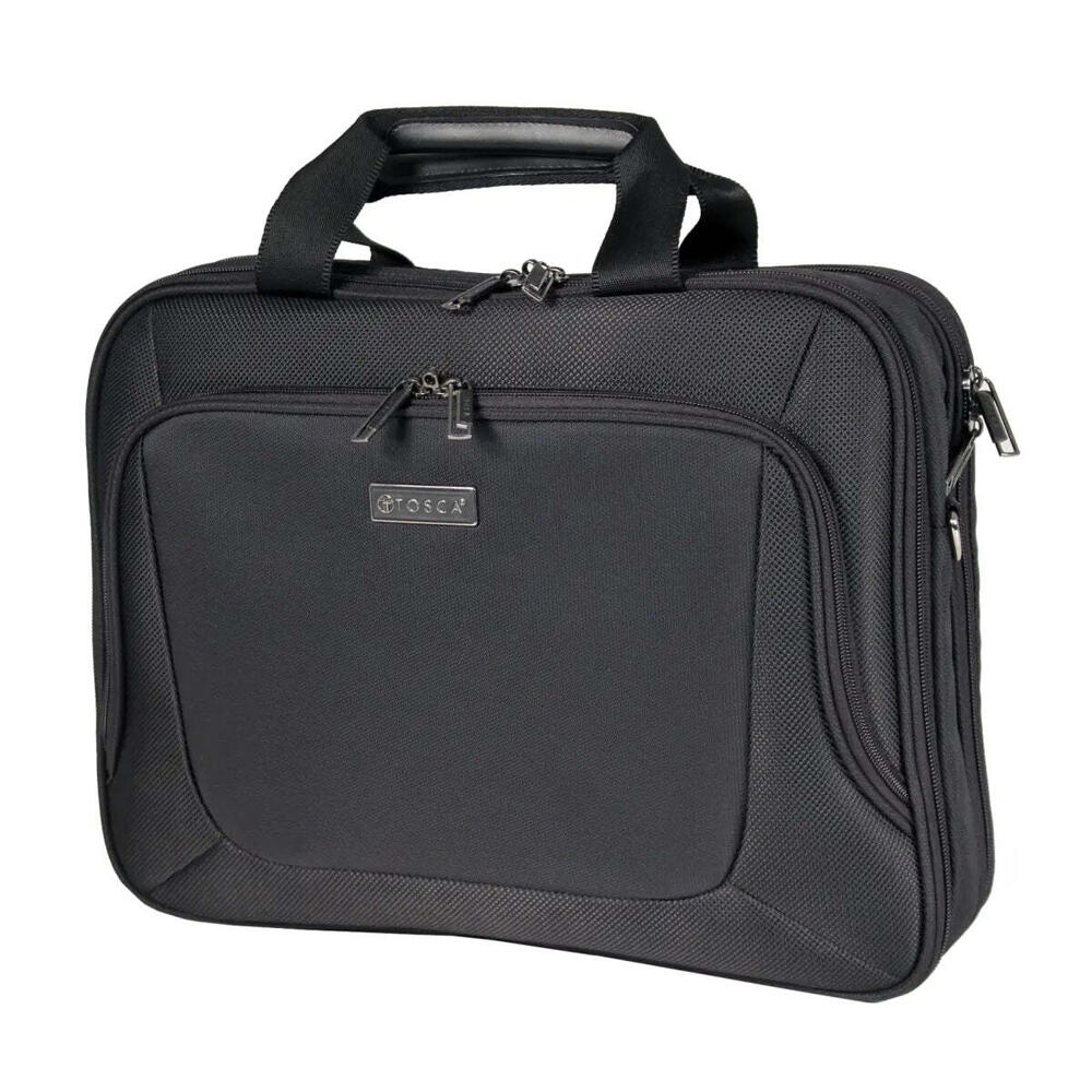 Tosca Gold Oakmont Laptop Bag - Black