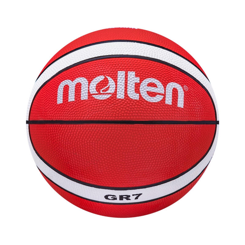 Pachet 10 mingi baschet Molten GR7-RW, marime 7 cu sac si pompa 