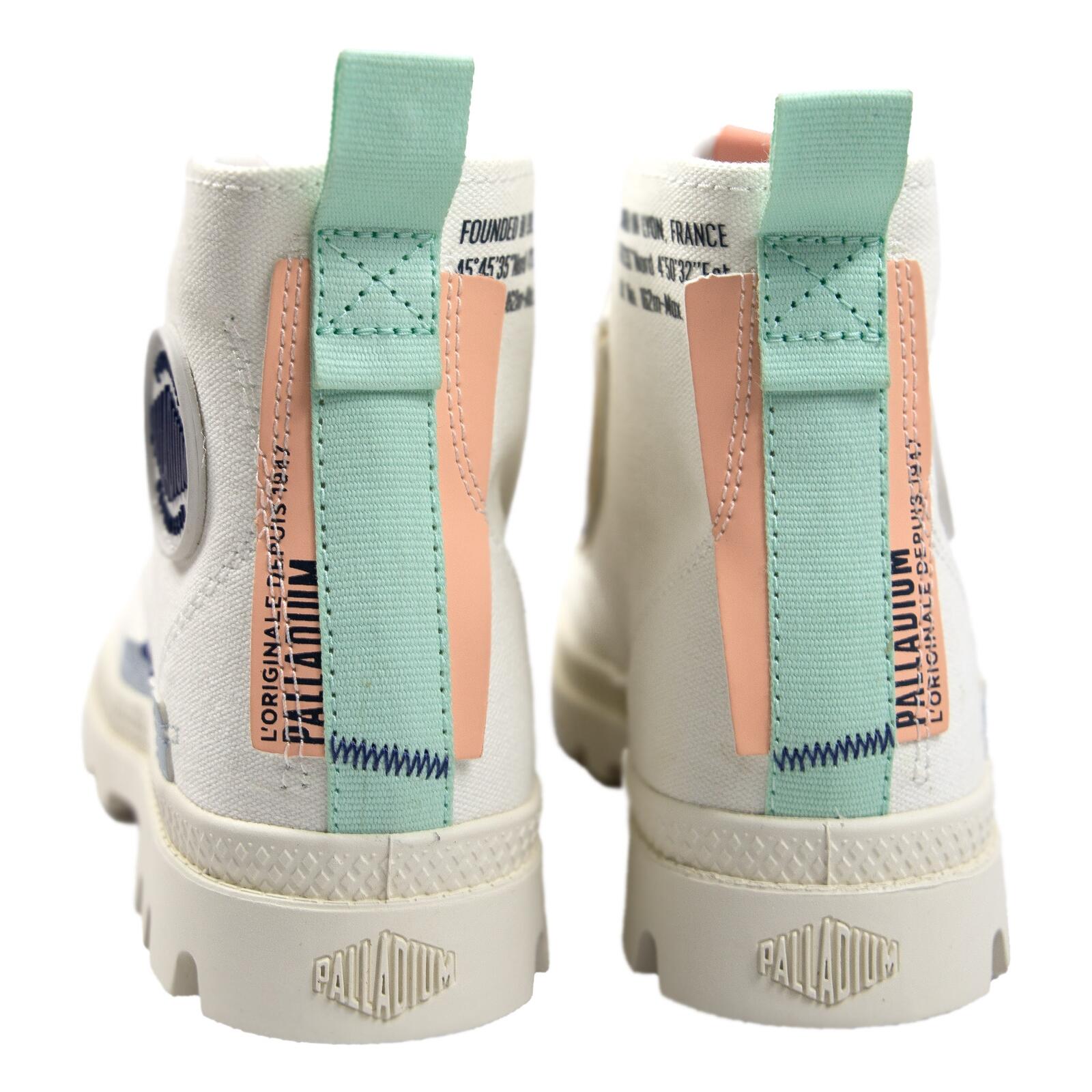 Baskets Palladium Modèle Pampa Underlayer Couleur Blanc 6/6