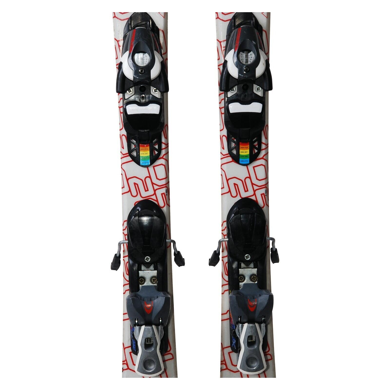 RECONDITIONNE - Mini Ski Salomon Axess + Fixations 3/4