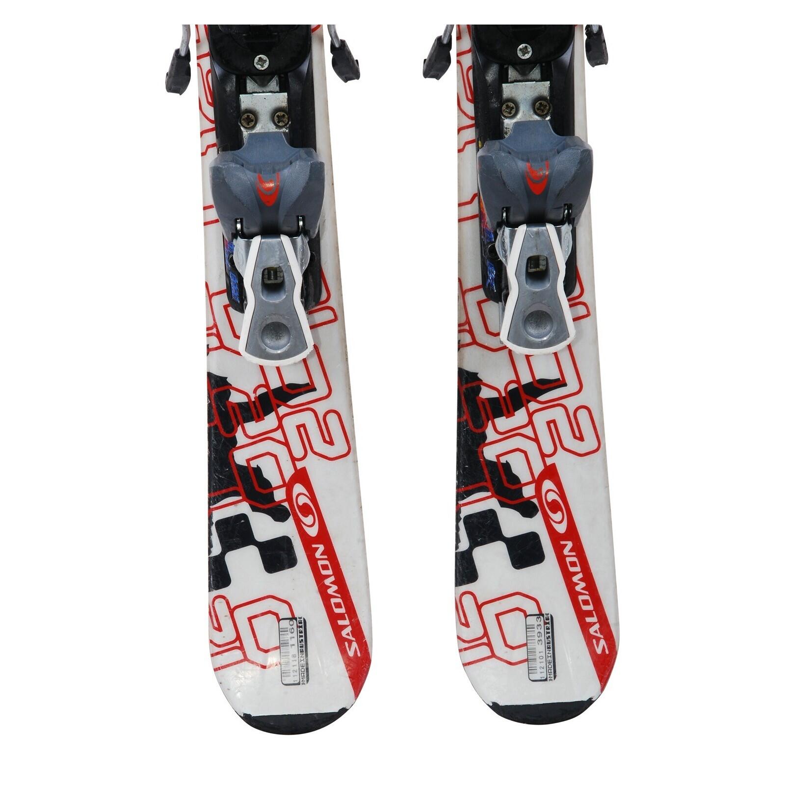 RECONDITIONNE - Mini Ski Salomon Axess + Fixations 4/4