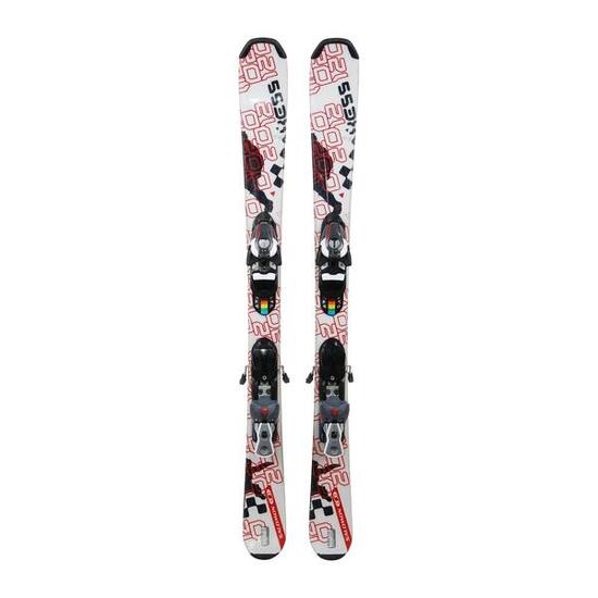 RECONDITIONNE - Mini Ski Salomon Axess + Fixations