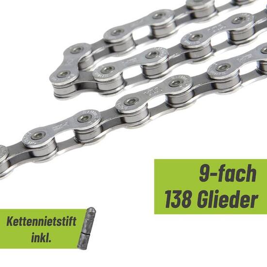Shimano Deore XT Ultegra HG93 9-Gang Kette mit Kettenstift