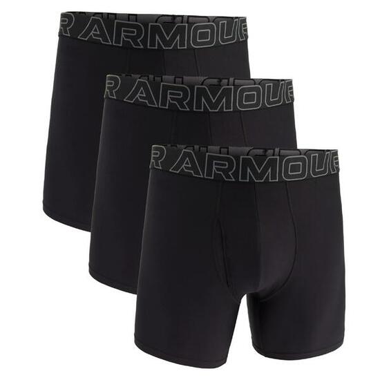 Boxershort Herren 3er Pack Figurbetont-UA PERFORMANCE TECH - SOLID 6 IN 3PK