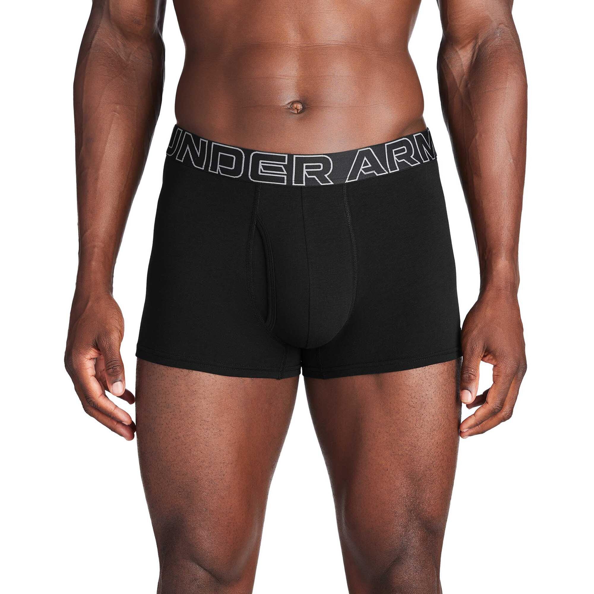 Boxershort Herren 6er Pack Figurbetont-UA PERFORMANCE COTTON - SOLID 3 IN 6PK 2/3