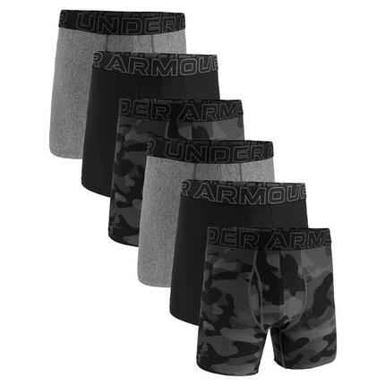 Boxershort Herren 6er Pack Figurbetont-UA PERFORMANCE TECH - PRINT 6 IN 6PK