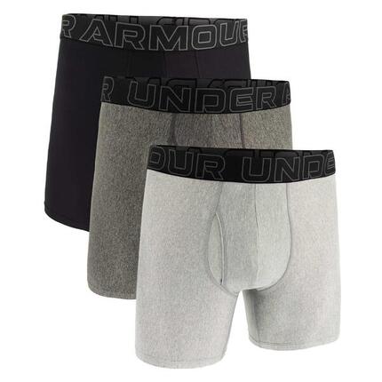 Boxershort Herren 3er Pack Figurbetont-UA PERFORMANCE TECH - SOLID 6 IN 3PK