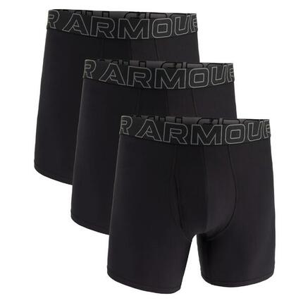 Boxershort Herren 3er Pack Figurbetont-UA PERFORMANCE TECH - SOLID 6 IN 3PK