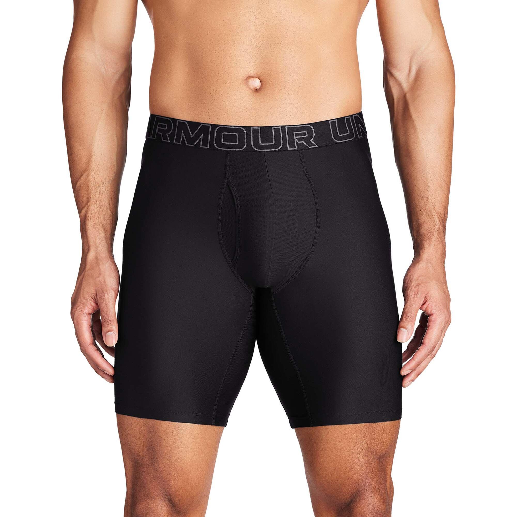 Boxershort Herren 6er Pack Figurbetont-UA PERFORMANCE TECH - SOLID 9 IN 6PK 2/3